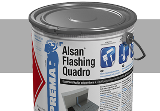 ALSAN FLASHING QUADRO é o parceiro ideal para o profissional da impermeabilização.